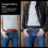 DAYSART 本革 カジュアルベルト bt013