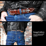 DAYSART 本革 スタッズベルト btc010