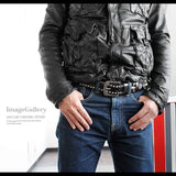 DAYSART 本革 スタッズベルト btc010