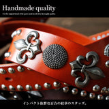 DAYSART 本革 スタッズベルト btc010