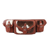 DAYSART 本革 ハラコ ウエストポーチ lb064