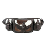 DAYSART 本革 ハラコ ウエストポーチ lb064