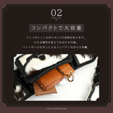 DAYSART 本革 ハラコ ウエストポーチ lb064