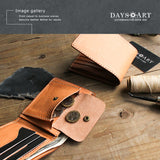 DAYSART 本革 2つ折り財布 lw171