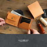 DAYSART 本革 2つ折り財布 lw171