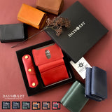 DAYSART 本革 コンパクトウォレット BOXセット lw219-2set