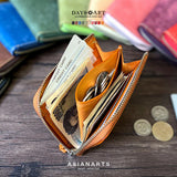 DAYSART 本革 L字ファスナーミニウォレット lw235