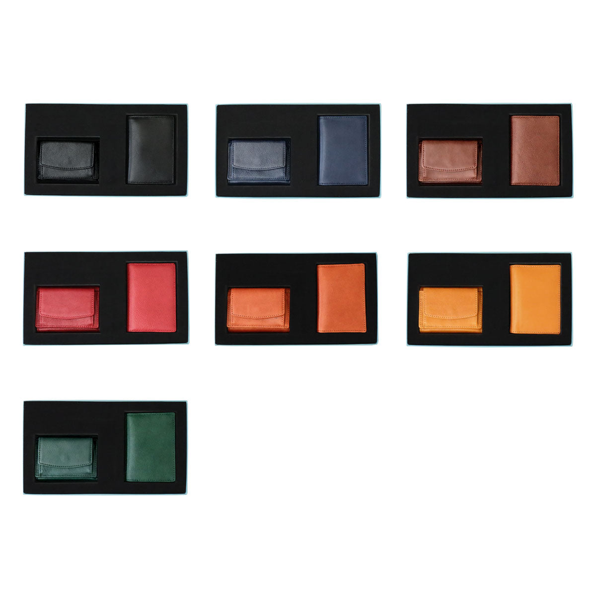 Charis Poche【カードケース・IDケース 2点セット】ab-lw502-cd503-2set