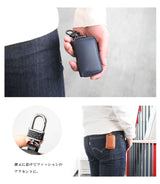 DAYSART 本革 ラウンドジップキーケース ab-kp004