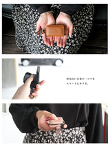 DAYSART 本革 ラウンドジップキーケース ab-kp004