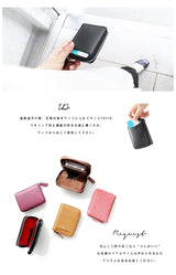 牛革 ラウンドファスナーウォレット ab-lw004