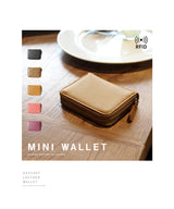 牛革 ラウンドファスナーウォレット ab-lw004