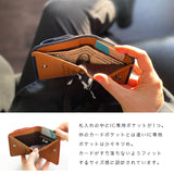 DAYSART 本革 2つ折り財布 ab-lw032