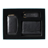 Charis Poche【財布・キーケース・キーホルダー 本革3点セット】ab-lw502-3set