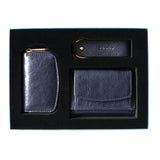 Charis Poche【財布・キーケース・キーホルダー 本革3点セット】ab-lw502-3set