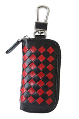 DAYSART 本革 編み込みキーケース kp057