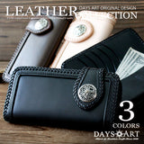 DAYSART 本革 バイカーズウォレット lw046