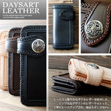 DAYSART 本革 バイカーズウォレット lw046
