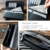 DAYSART 本革 バイカーズウォレット lw046