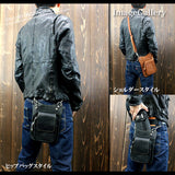 DAYSART 本革 ショルダーバッグ lb007