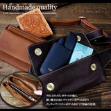 DAYSART 本革 ウエストポーチ lb008