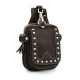 DAYSART 本革 スタッズベルトポーチ  lb012