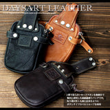 DAYSART 本革 スタッズベルトポーチ  lb012