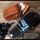 DAYSART 本革 スタッズベルトポーチ  lb012