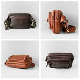 DAYSART 本革 ウエストポーチ lb055