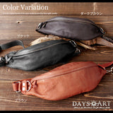 DAYSART 本革 ボディバッグ lb059