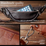 DAYSART 本革 ボディバッグ lb059