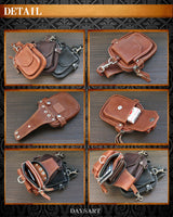 DAYSART 本革 ヒップバッグ lb123