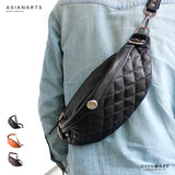 DAYSART 本革 キルティングボディバッグ lb197