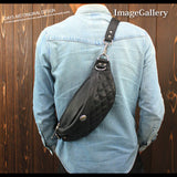 DAYSART 本革 キルティングボディバッグ lb197