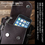 DAYSART 本革 レッグポーチ lb246