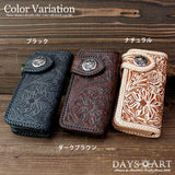 DAYSART 本革 バイカーズウォレット lw034
