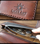 DAYSART 本革 バイカーズウォレット lw066