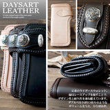 DAYSART 本革 バイカーズウォレット lw073