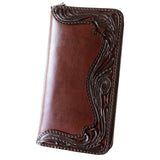 DAYSART 本革 カービング長財布 lw105