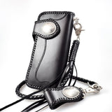 DAYSART 本革 バイカーズウォレット 4点セット lw129-set