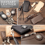 DAYSART 本革 バイカーズウォレット 4点セット lw129-set