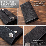 DAYSART サメ革 バイカーズウォレット lw134