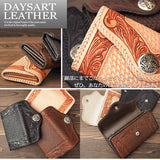 DAYSART 本革 バイカーズウォレット lw136