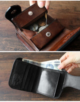 DAYSART 本革 バイカーズ 2つ折り財布 lw147