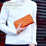 DAYSART 本革 キルティング長財布 lw163