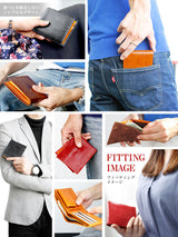 DAYSART 本革 2つ折り財布 lw168