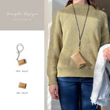 Charis Poche 本革 ネックウォレット ミニ財布 lw221