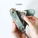 DAYSART 本革 L字ハーフラウンドウォレット BOXセットlw235-2set