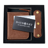 DAYSART 本革 L字ハーフラウンドウォレット BOXセットlw235-2set