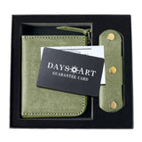 DAYSART 本革 L字ハーフラウンドウォレット BOXセットlw235-2set